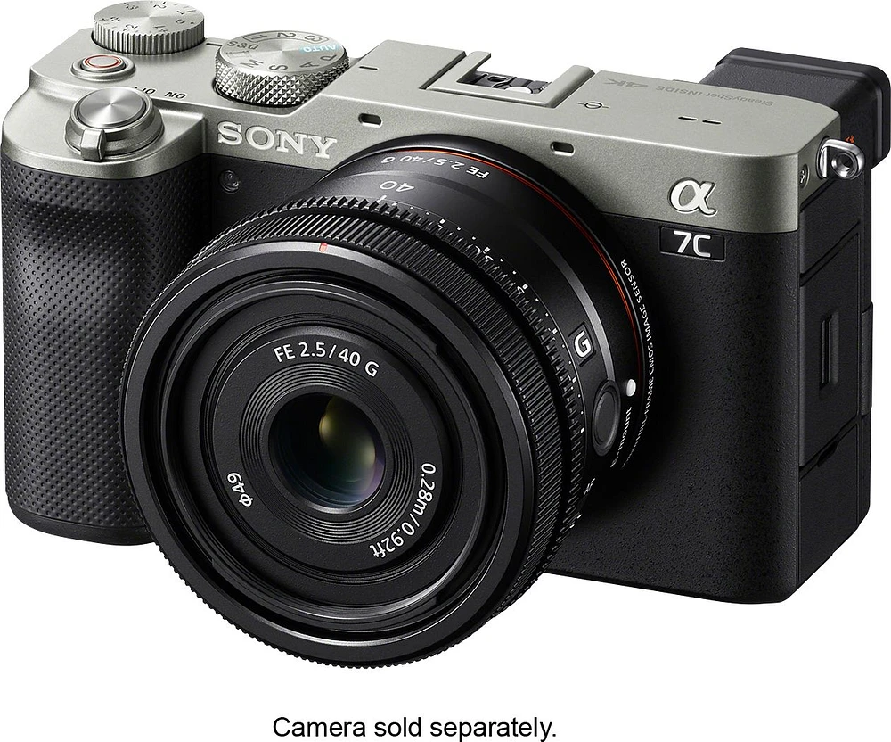 Sony FE 40mm F2.5 G Full-frame Ultra-compact G Lens for Sony Alpha 