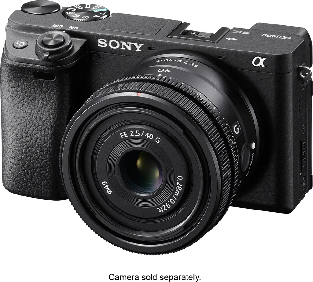 Sony FE 40mm F2.5 G Full-frame Ultra-compact G Lens for Sony Alpha 