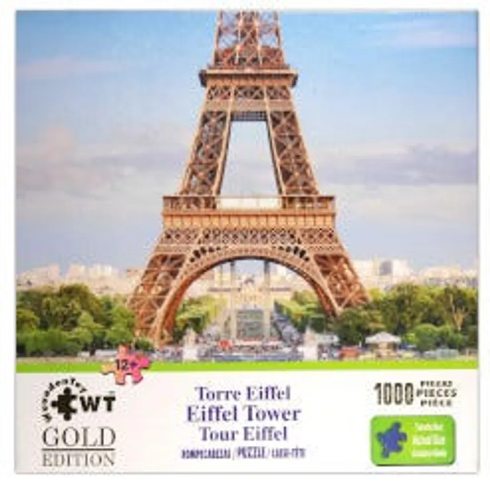 Rompecabezas torre eiffel 1000 piezas hot sale