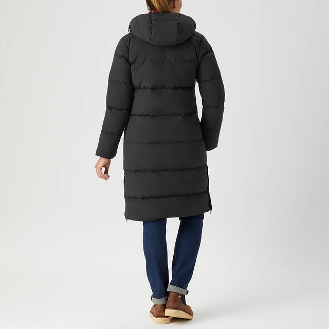 Duluth Trading Co. Women's Ruffer Puffer Arctic Down Long Duluth Trading Co. Women's Ruffer Puffer Arctic Down Long