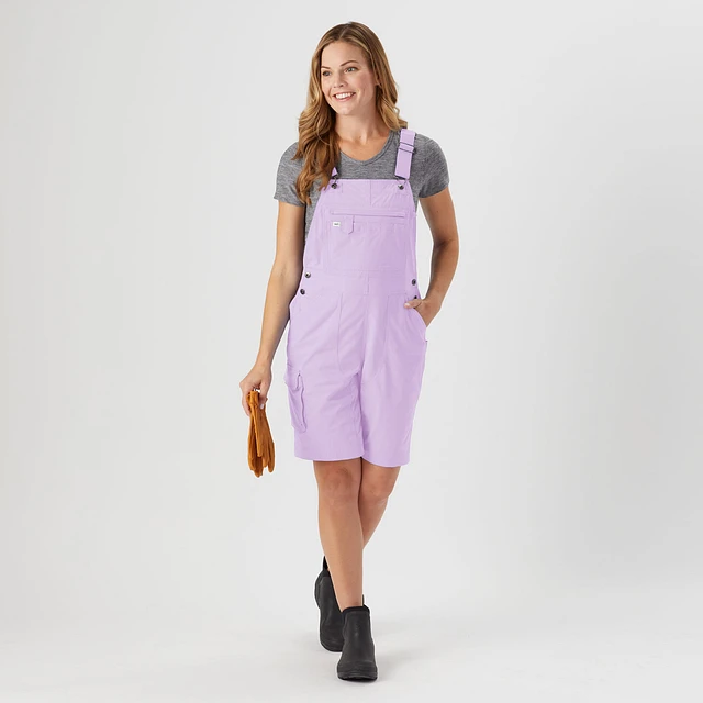 Duluth Trading Co. Women's Heirloom Gardening Short Overalls