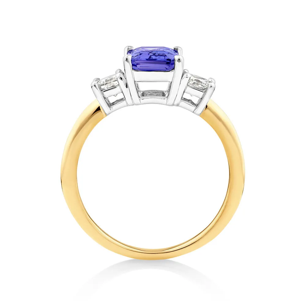 Michael hill tanzanite ring on sale