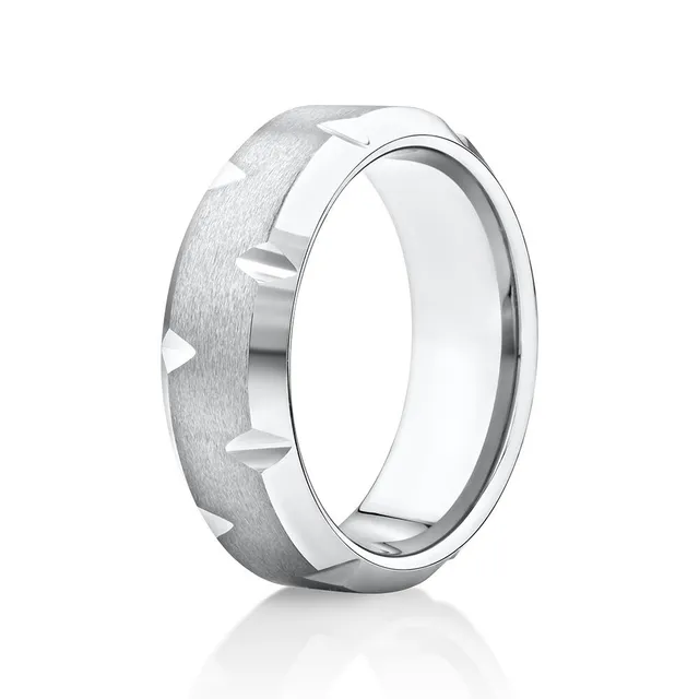 Titanium ring discount michael hill