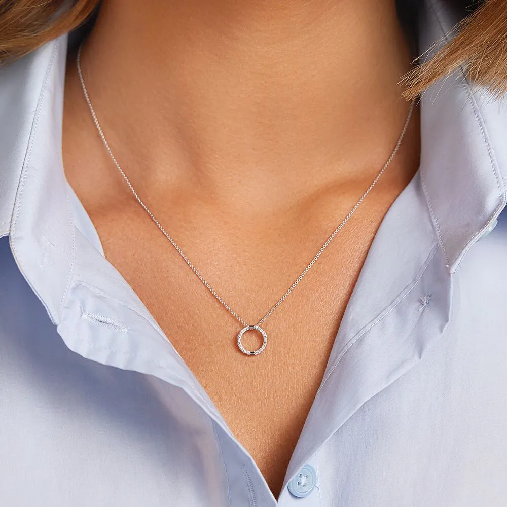 Michael hill circle deals necklace