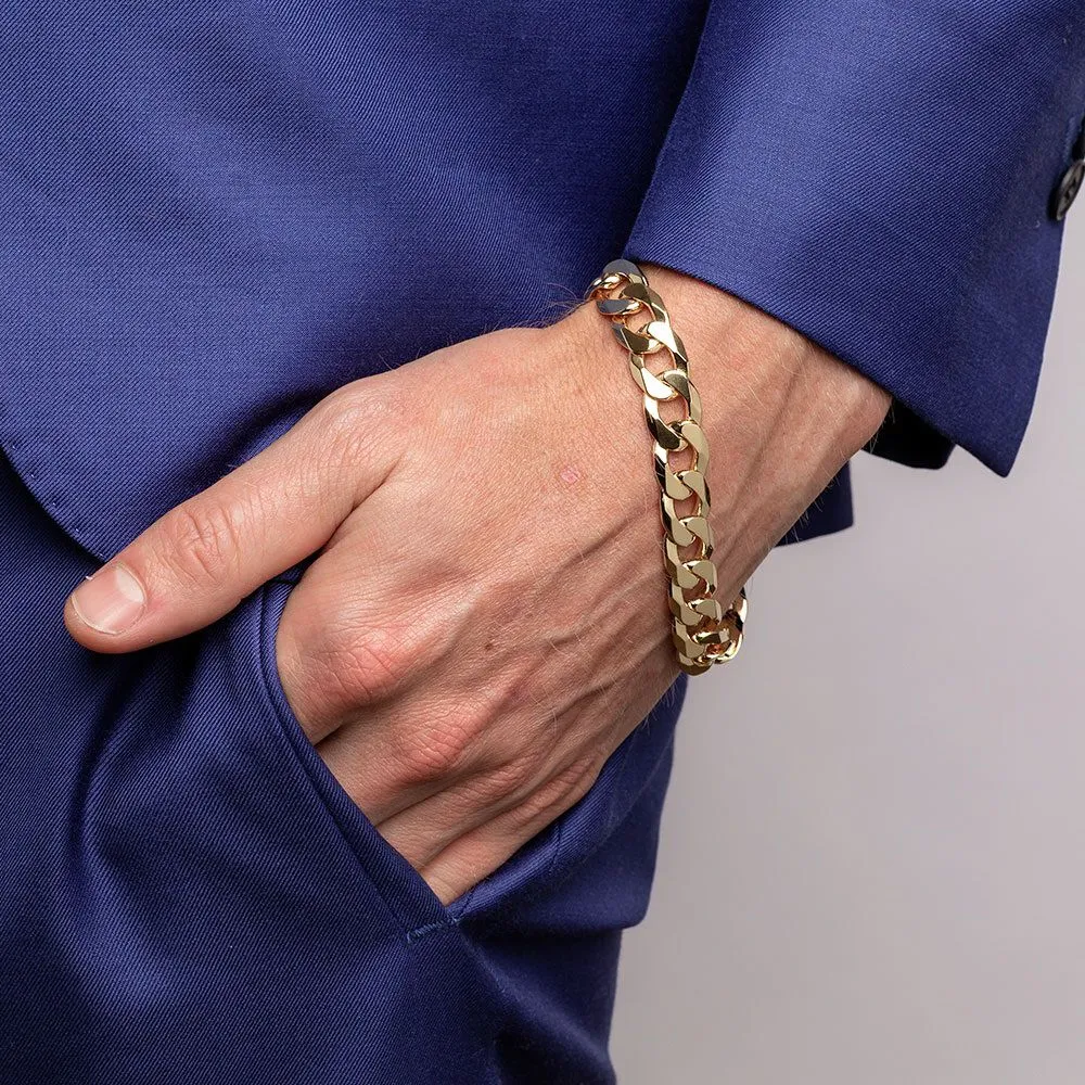 Michael hill sale mens gold bracelet