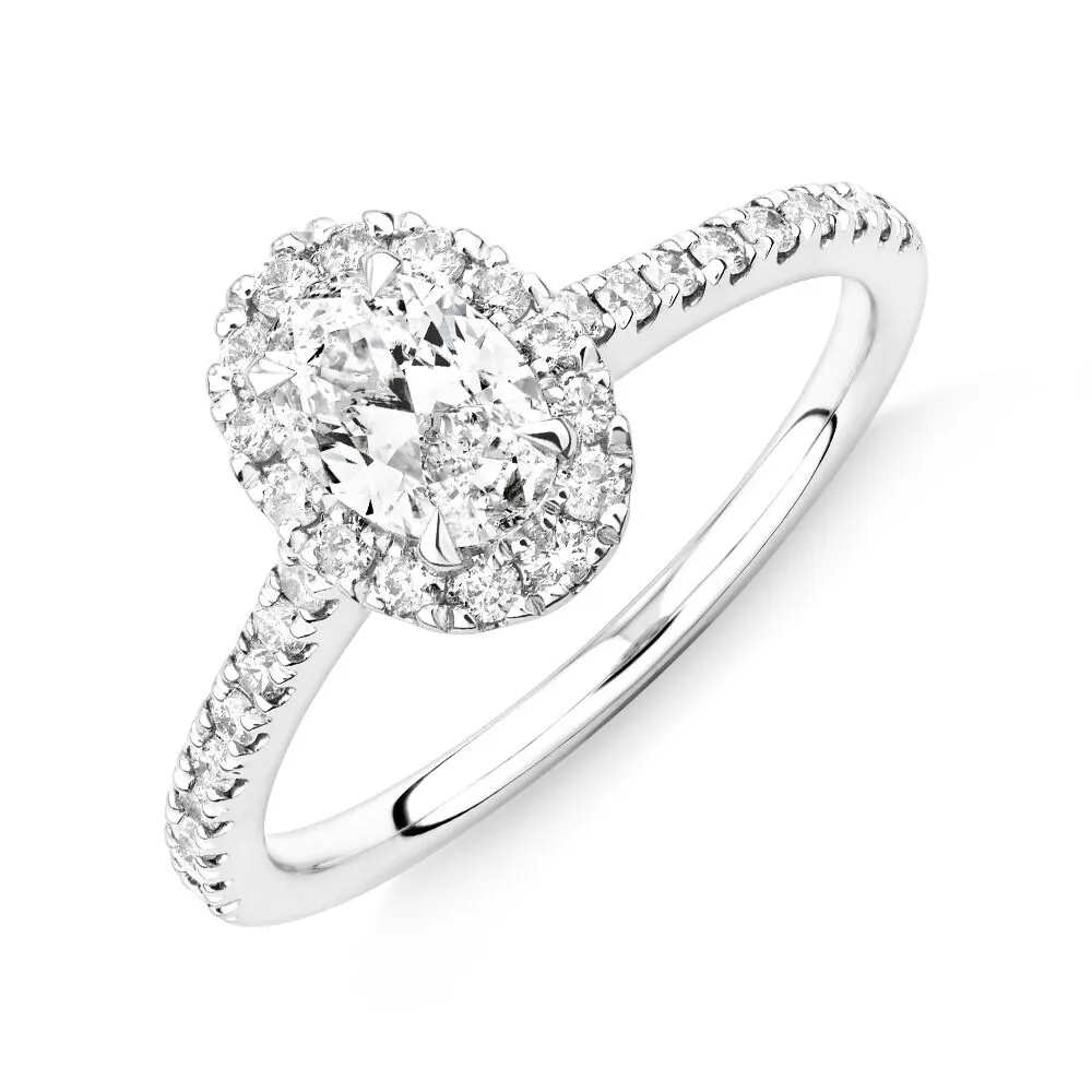 Michael hill clearance halo ring