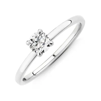 Michael hill 10k discount white gold ring