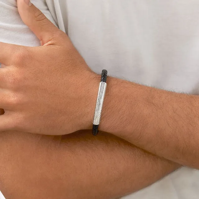 Michael hill shop leather bracelet