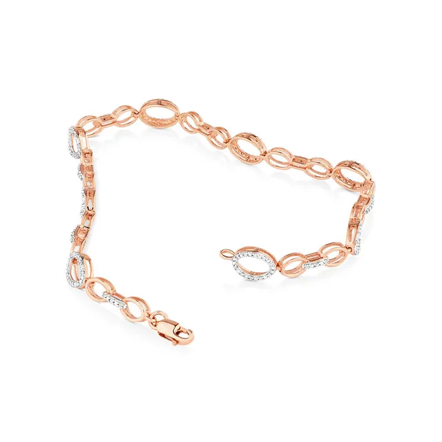 Rose gold discount bracelet michael hill