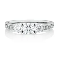 Michael hill three sales stone engagement rings
