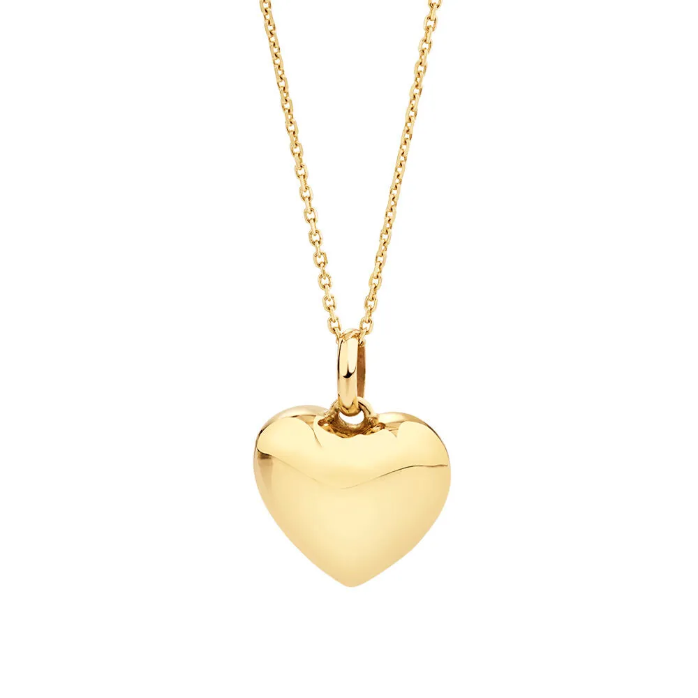Michael Hill Puff Heart Pendant in 10kt Rose Gold Bramalea City