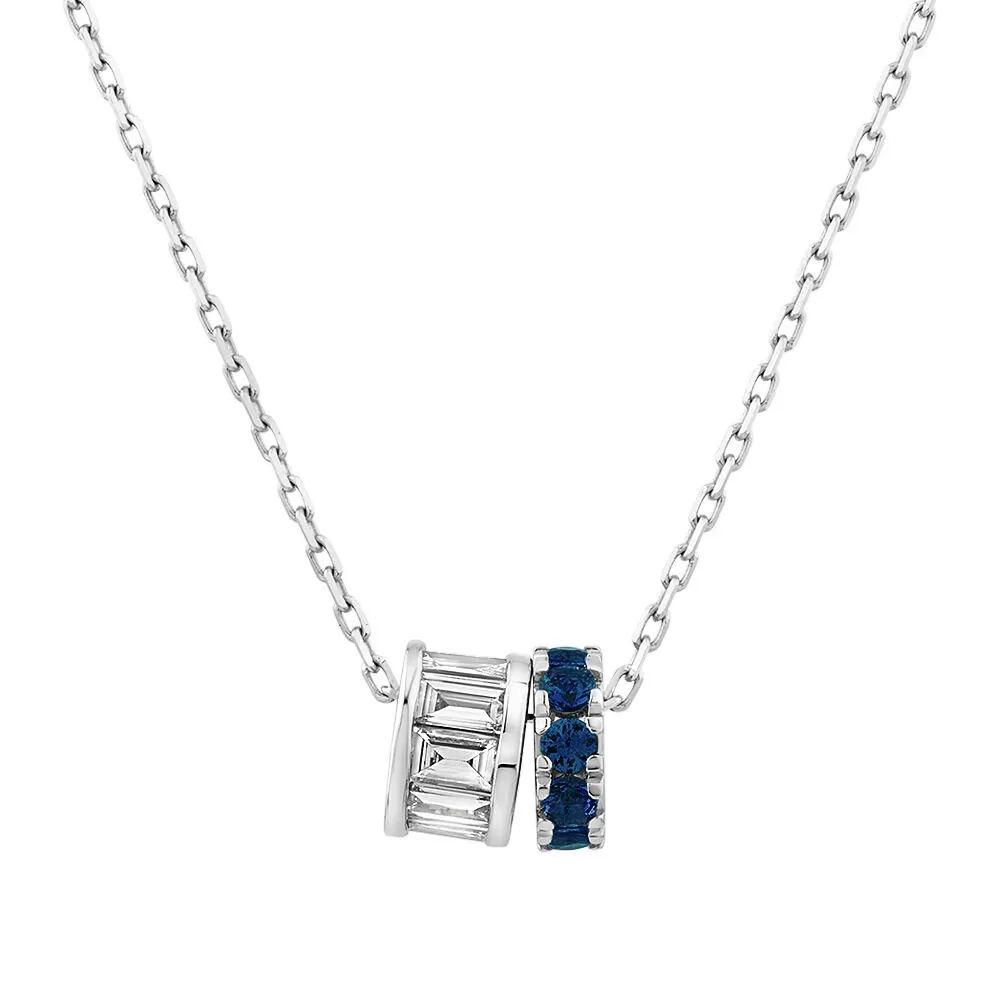 Michael hill hotsell sapphire pendant