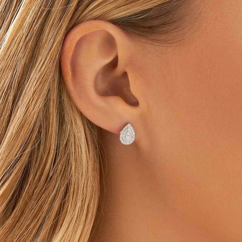 Michael Hill Sir Michael Hill Designer Fashion Earrings with 0.33