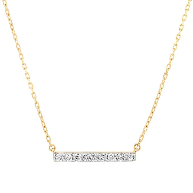 Michael hill deals bar necklace