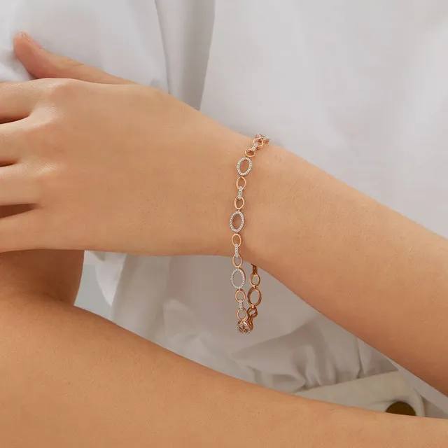 Michael hill rose gold bracelet hotsell