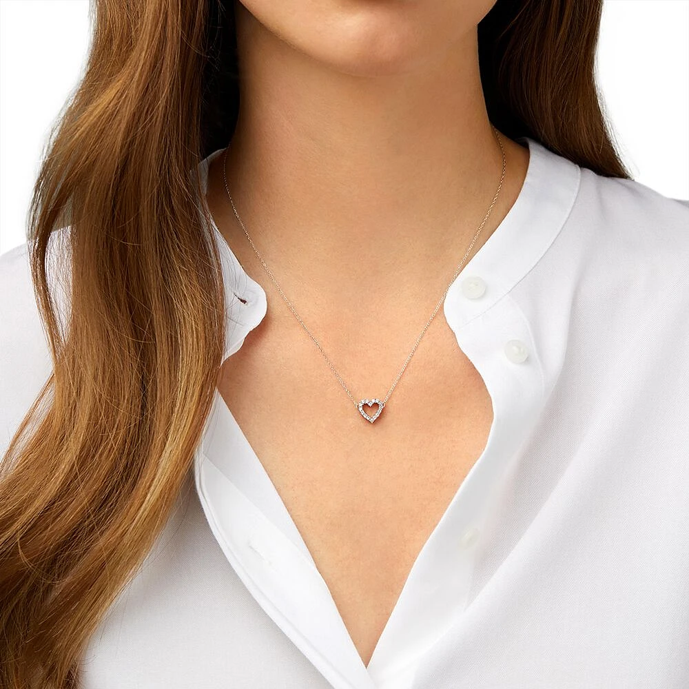 Michael hill heart pendant hot sale