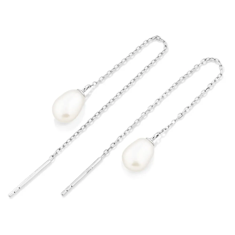 Michael hill pearl drop earrings discount