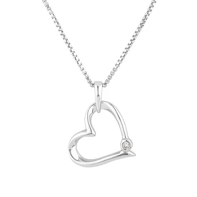 Michael hill infinity heart on sale necklace