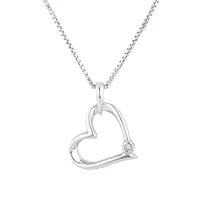 Michael hill heart pendant best sale