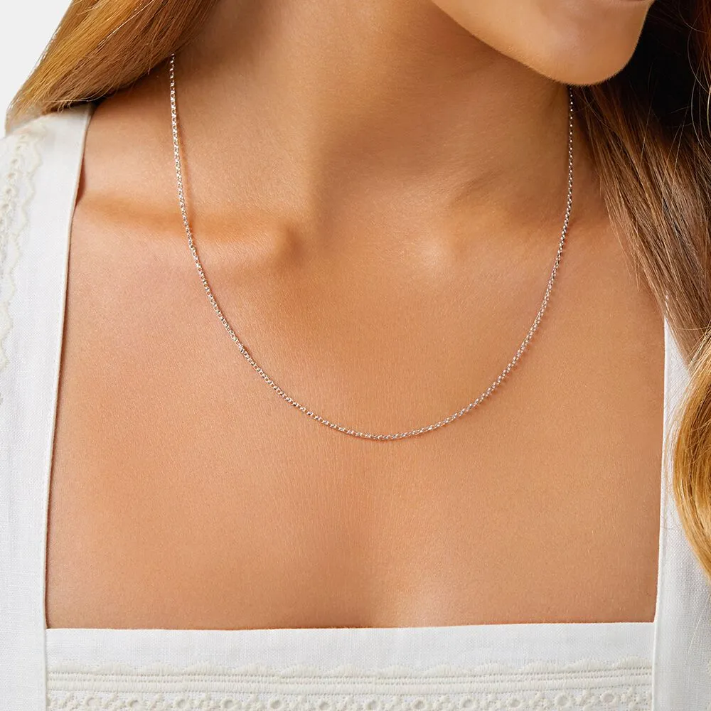 Michael hill clearance white gold chain