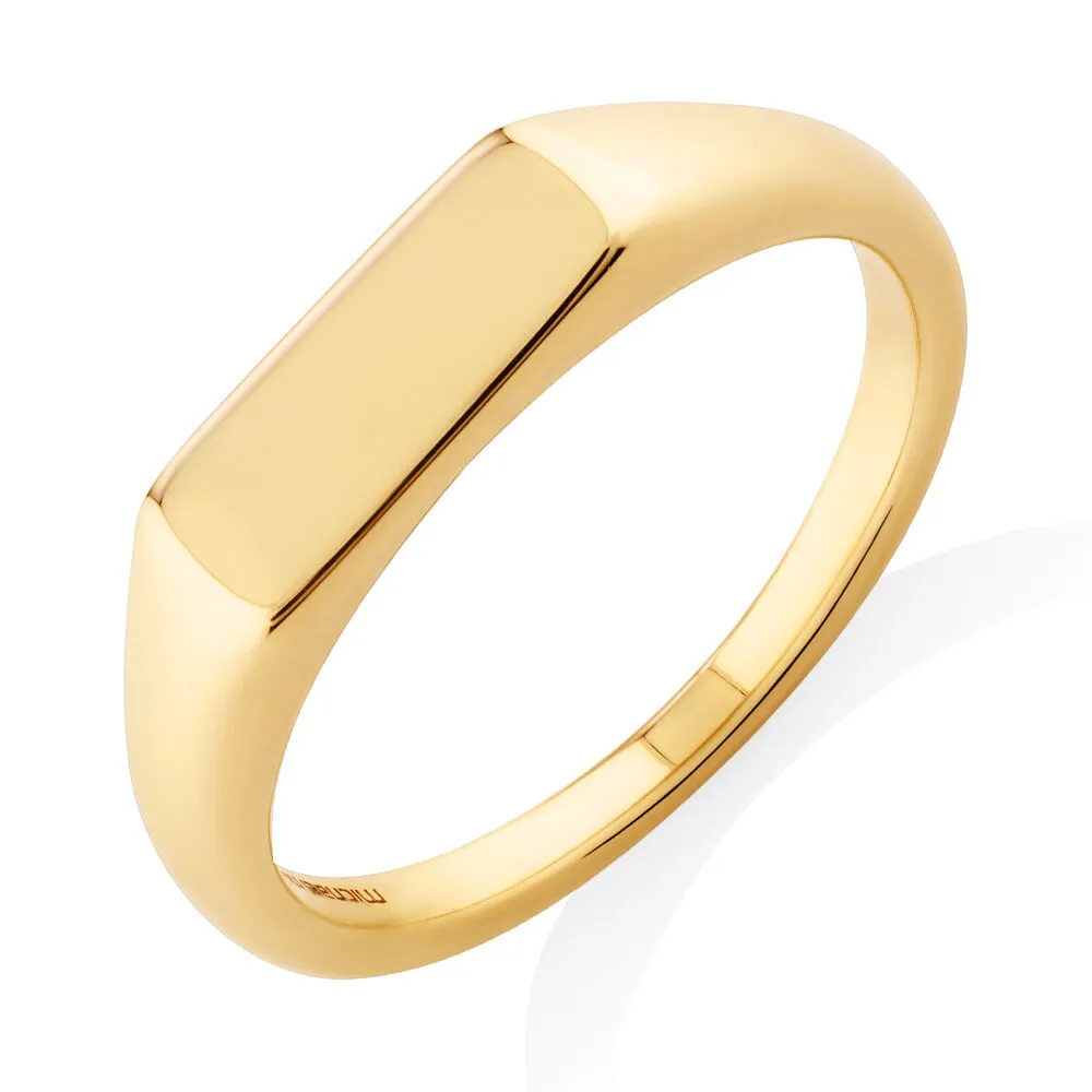 Michael hill signet ring on sale