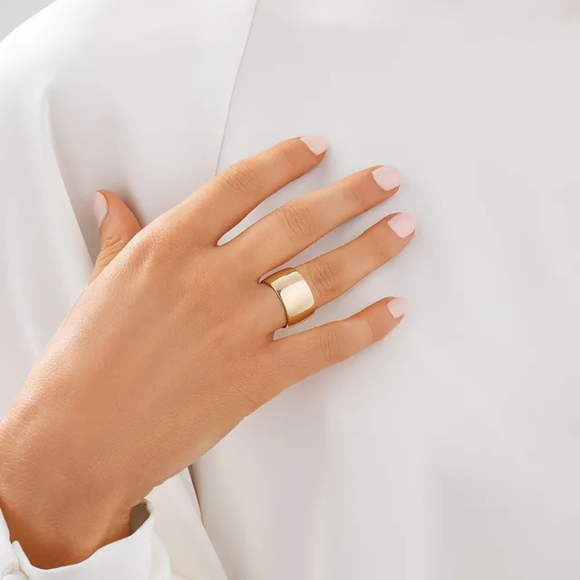 Michael Hill 12mm Barrel Ring in 10kt Rose Gold The Pen Centre