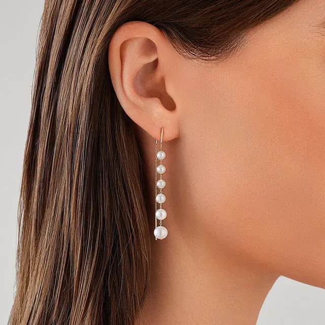 Michael hill hotsell pearl drop earrings