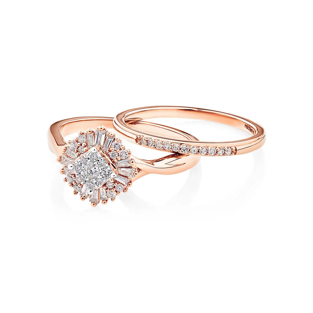 Michael hill rings rose gold hot sale