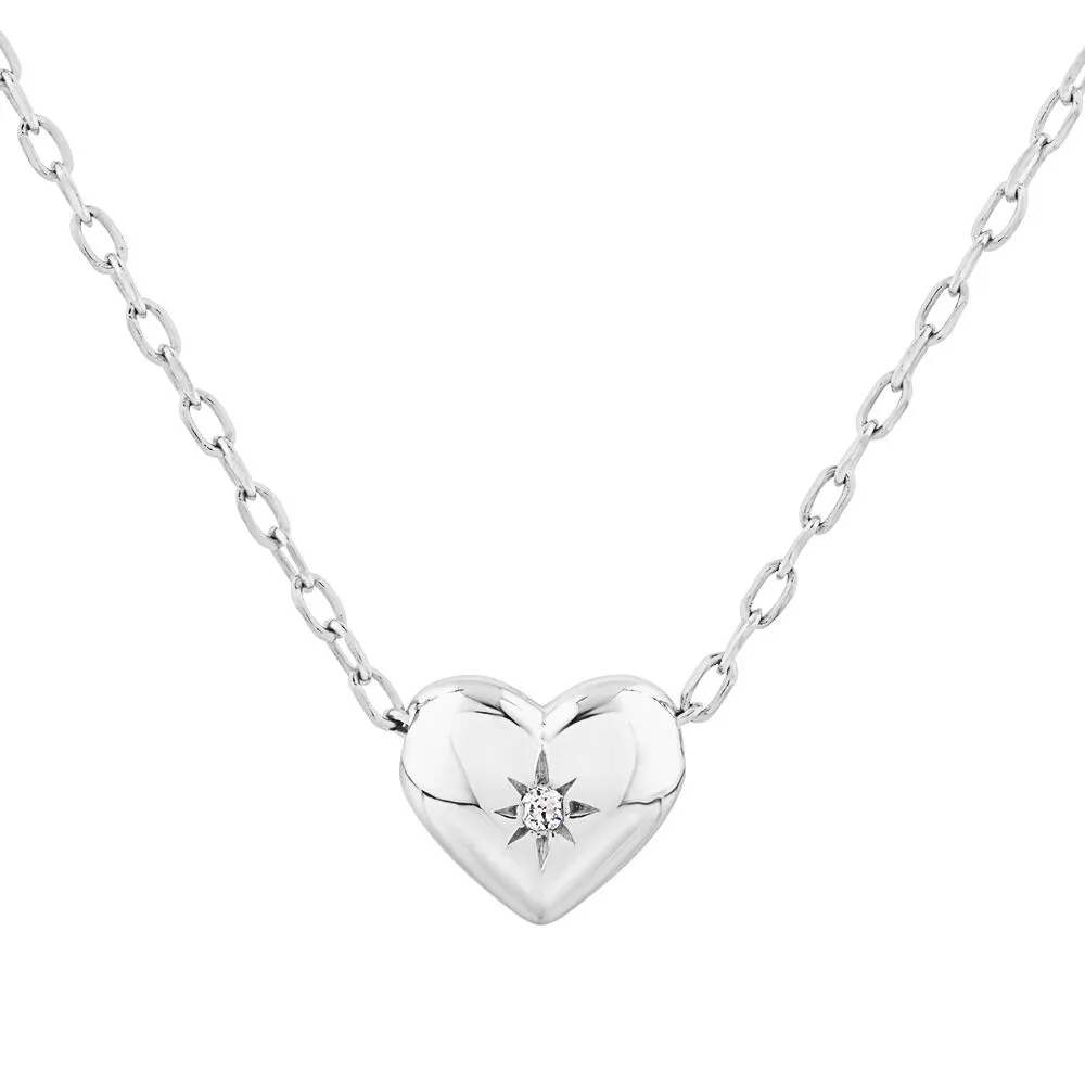 Michael hill on sale heart necklace