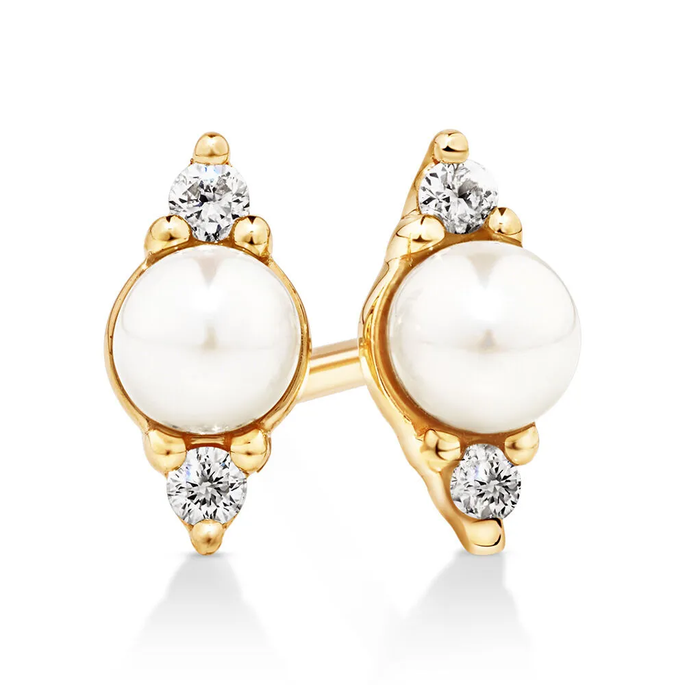 Michael hill jewellers shop diamond stud earrings