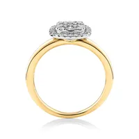 Michael hill discount cluster ring