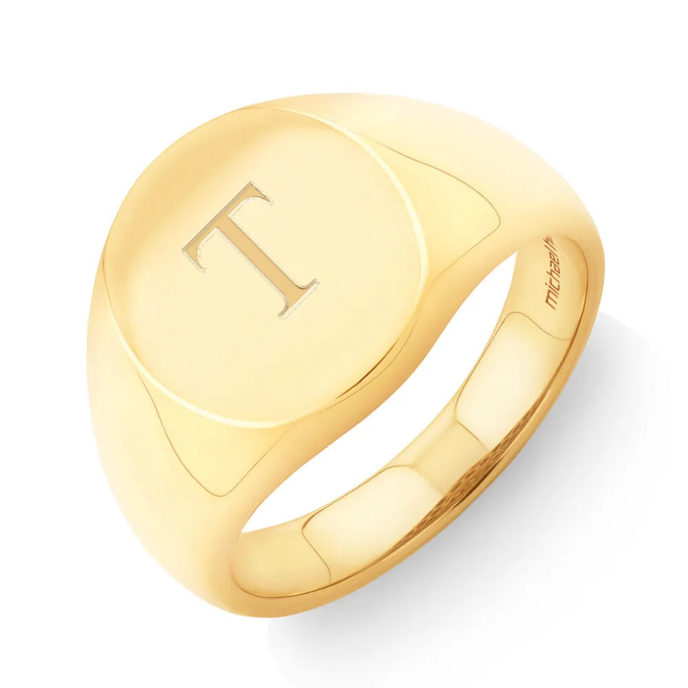 Michael hill deals signet ring