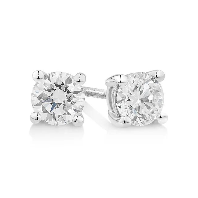 Michael hill jewellers store diamond stud earrings