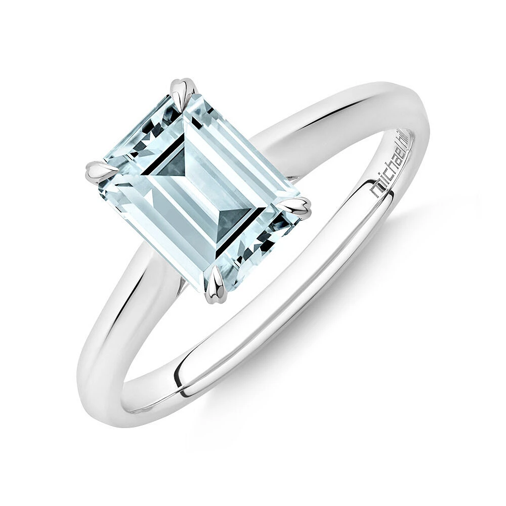 Michael hill aquamarine ring store