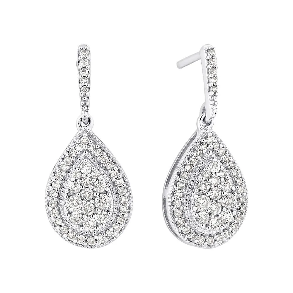 Michael hill clearance teardrop earrings
