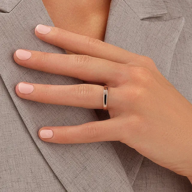 Michael hill rose sales gold wedding band