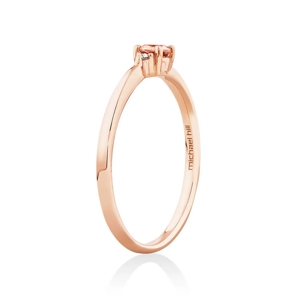 Michael hill sales rose gold ring