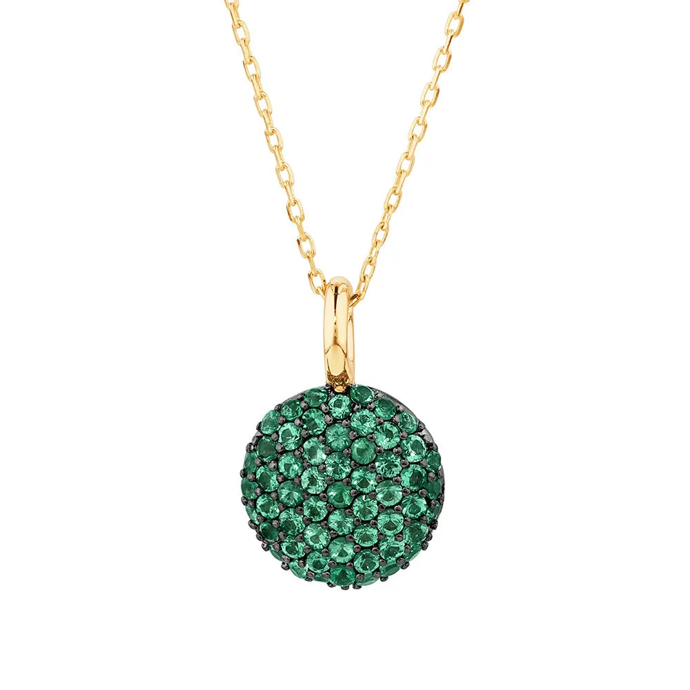 Michael hill emerald hotsell pendant