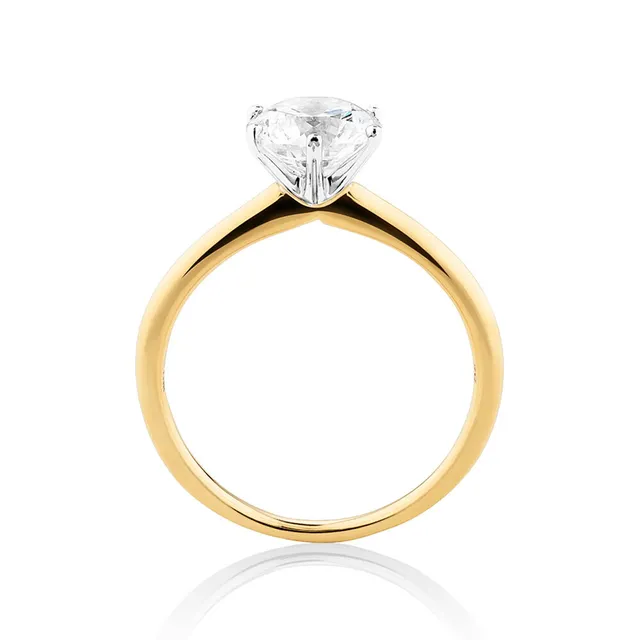 Michael Hill Solitaire Engagement Ring with a Carat TW Diamond