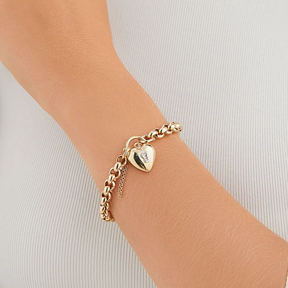 Michael hill heart bracelet top