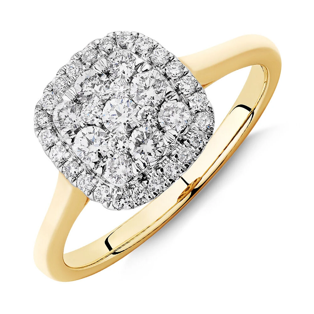 Michael hill cluster ring deals