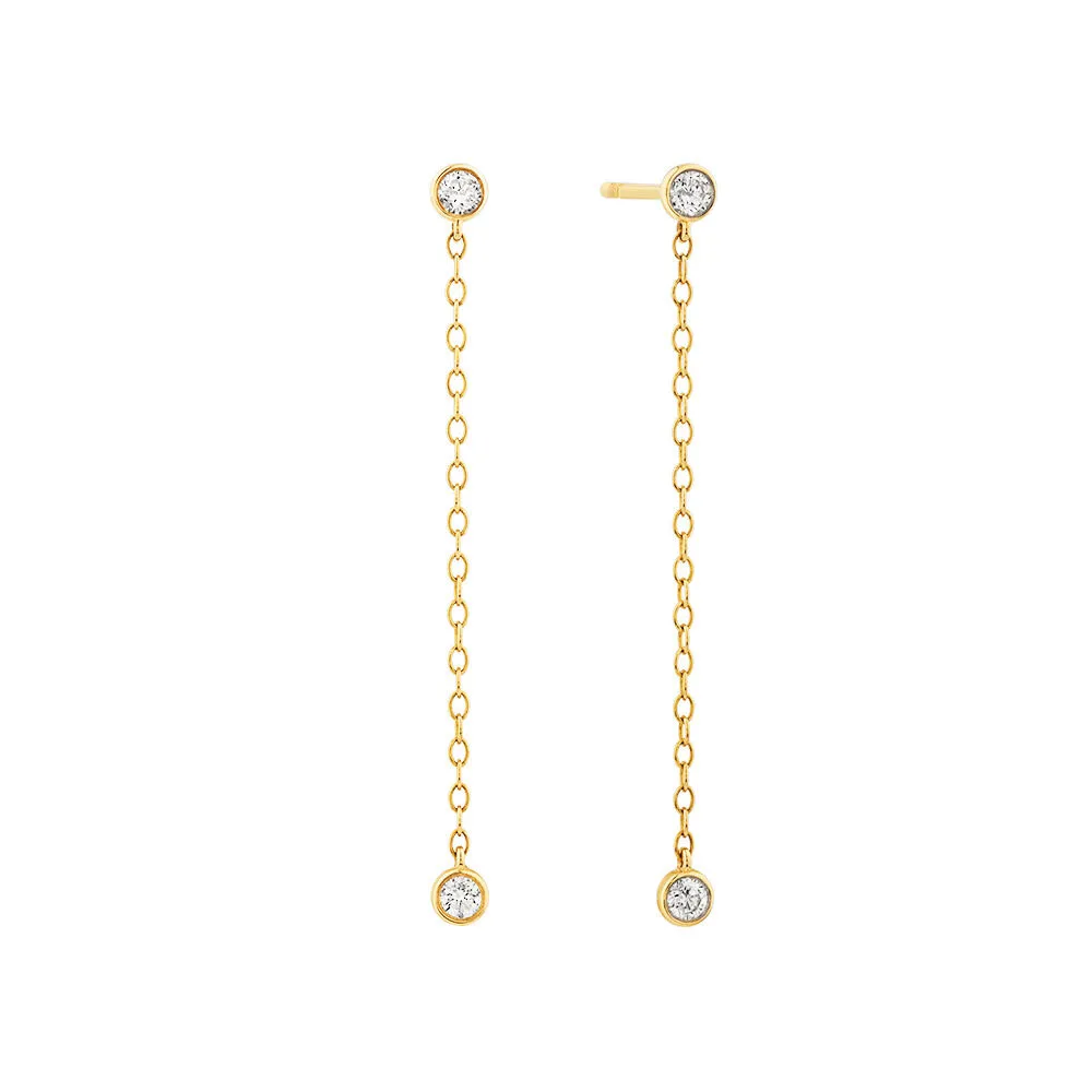 Michael hill gold stud earrings top