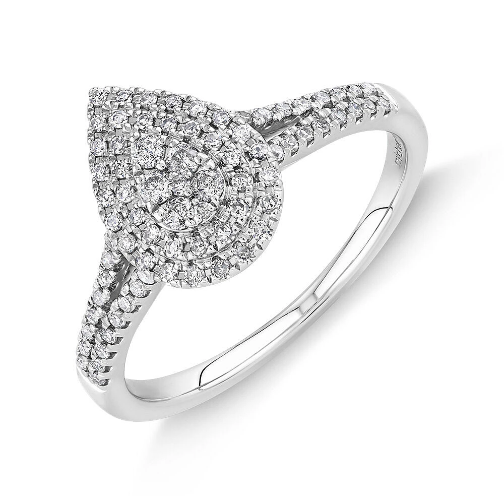 Michael hill cluster ring sale