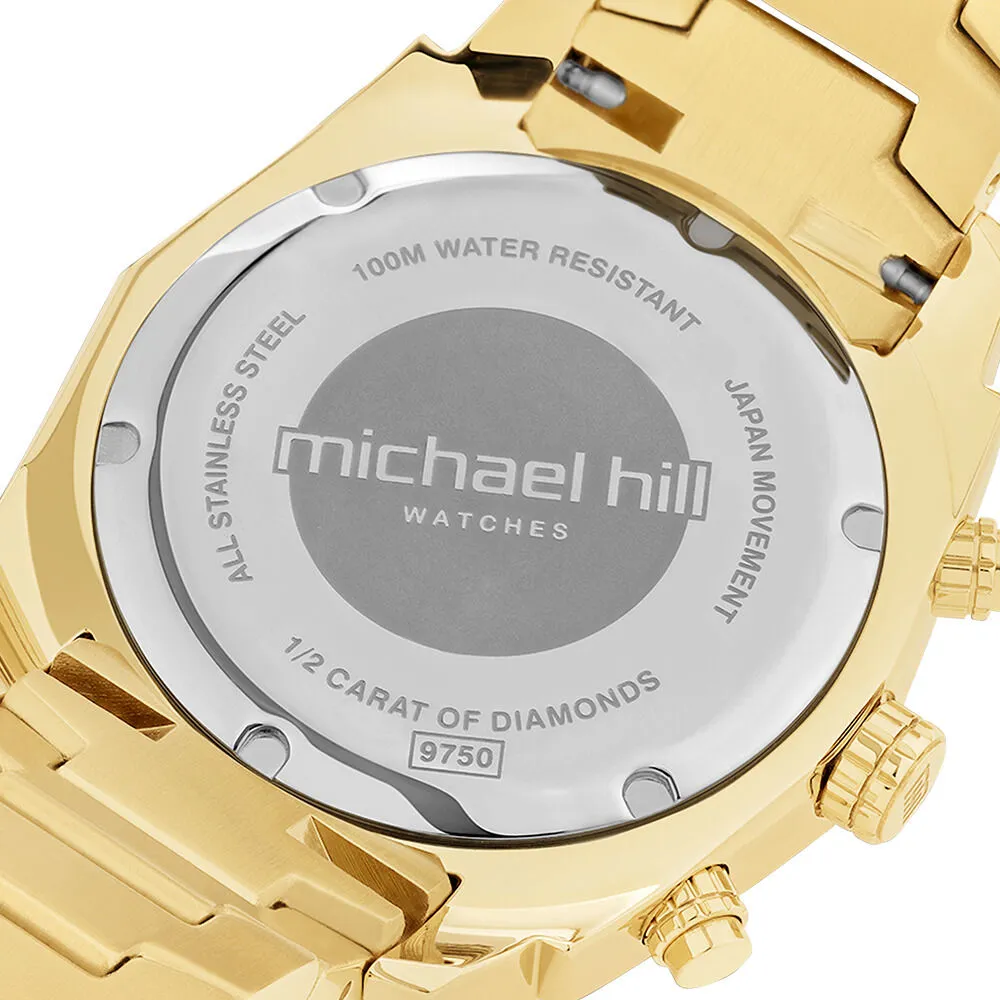 Michael hill gold store watch with diamonds