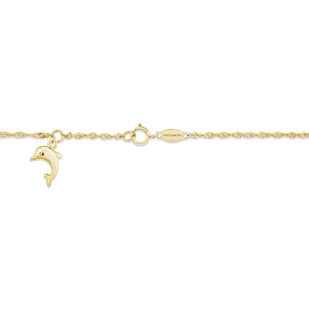 Gold anklet best sale michael hill