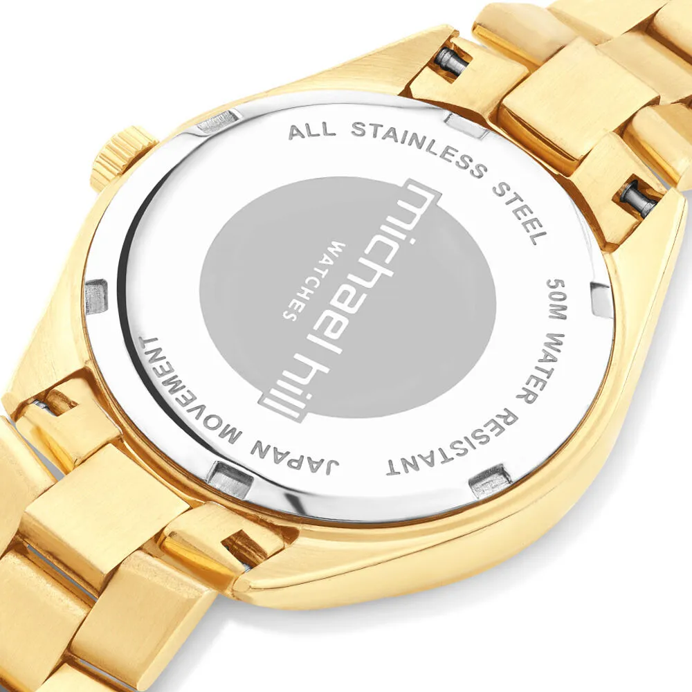 Michael Hill Ladies Watch in Gold Tone Stainless Steel Yorkdale
