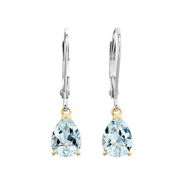 Michael hill aquamarine earrings deals