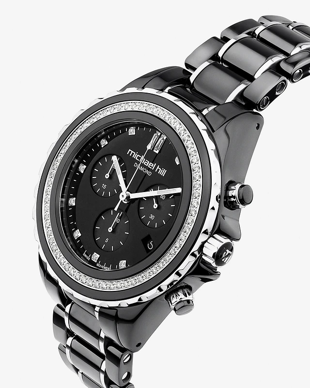 Michael hill black diamond watch best sale