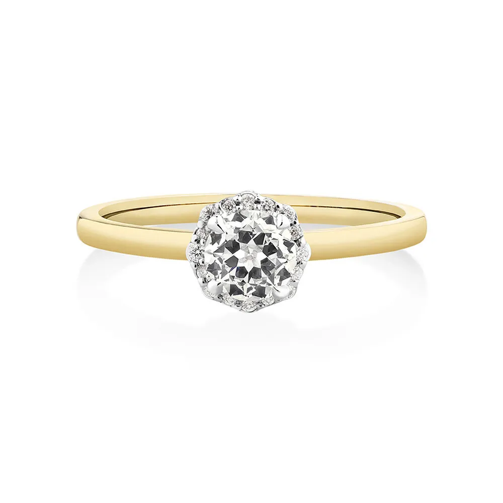 Michael Hill Bague de fian ailles Southern Star en or blanc et