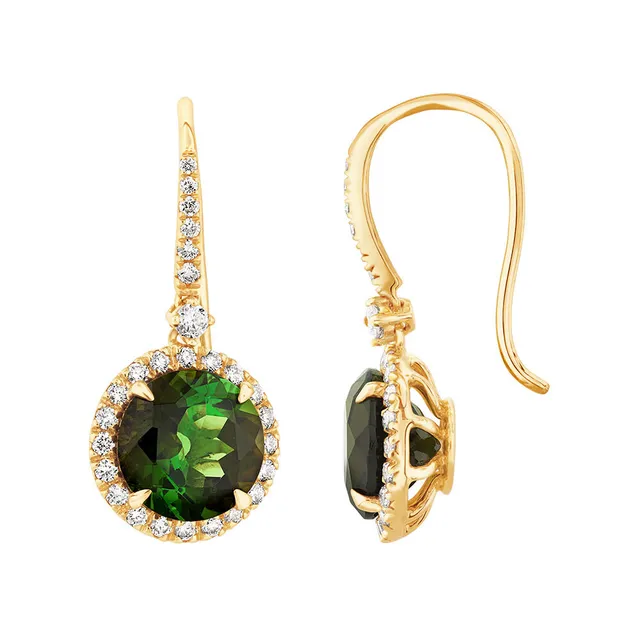 Michael hill deals peridot earrings
